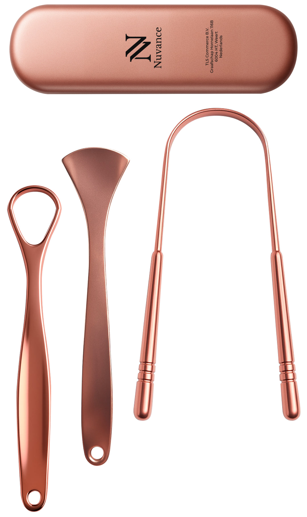 Tongschraper - 3 delig