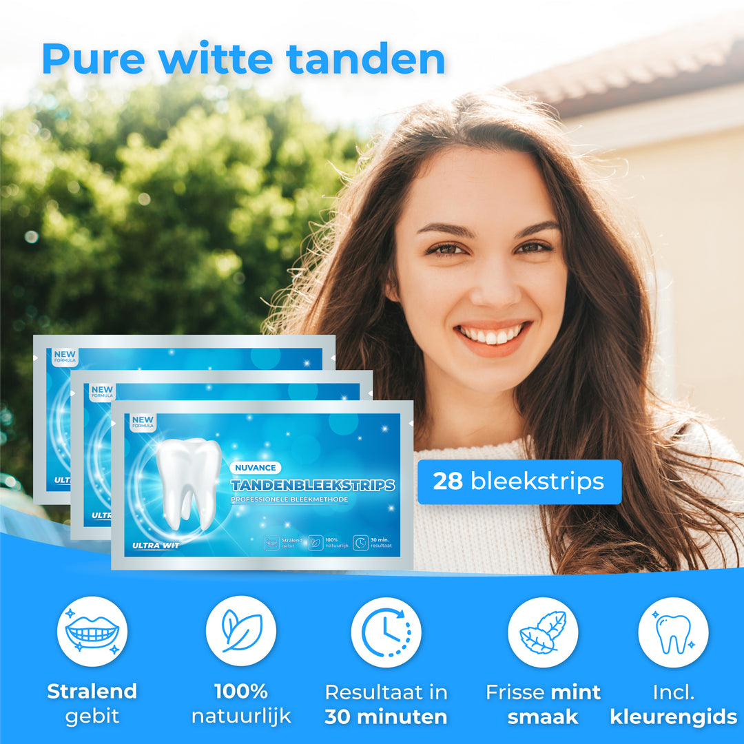 Teeth Whitening Strips - 14 Stuks