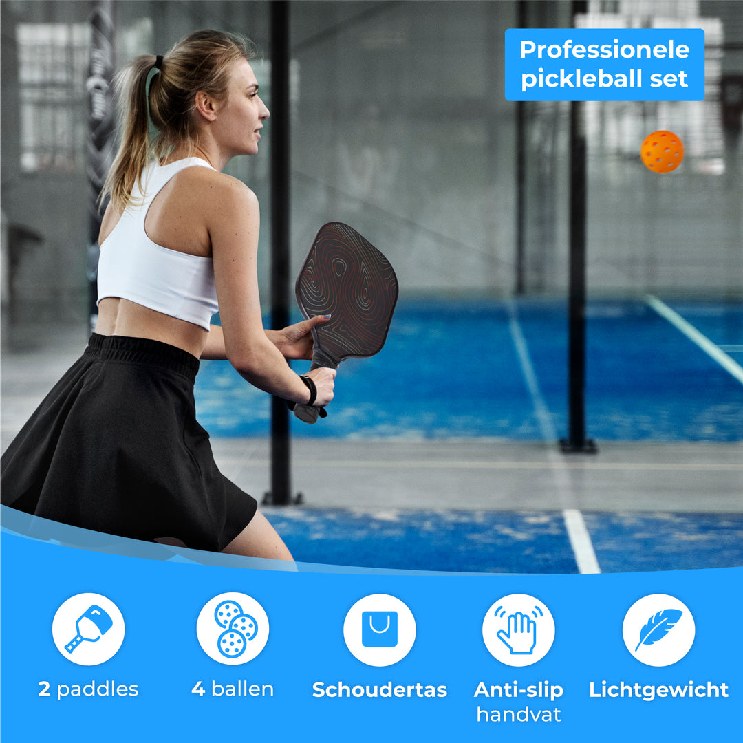 Pickleball Set - Glasvezel
