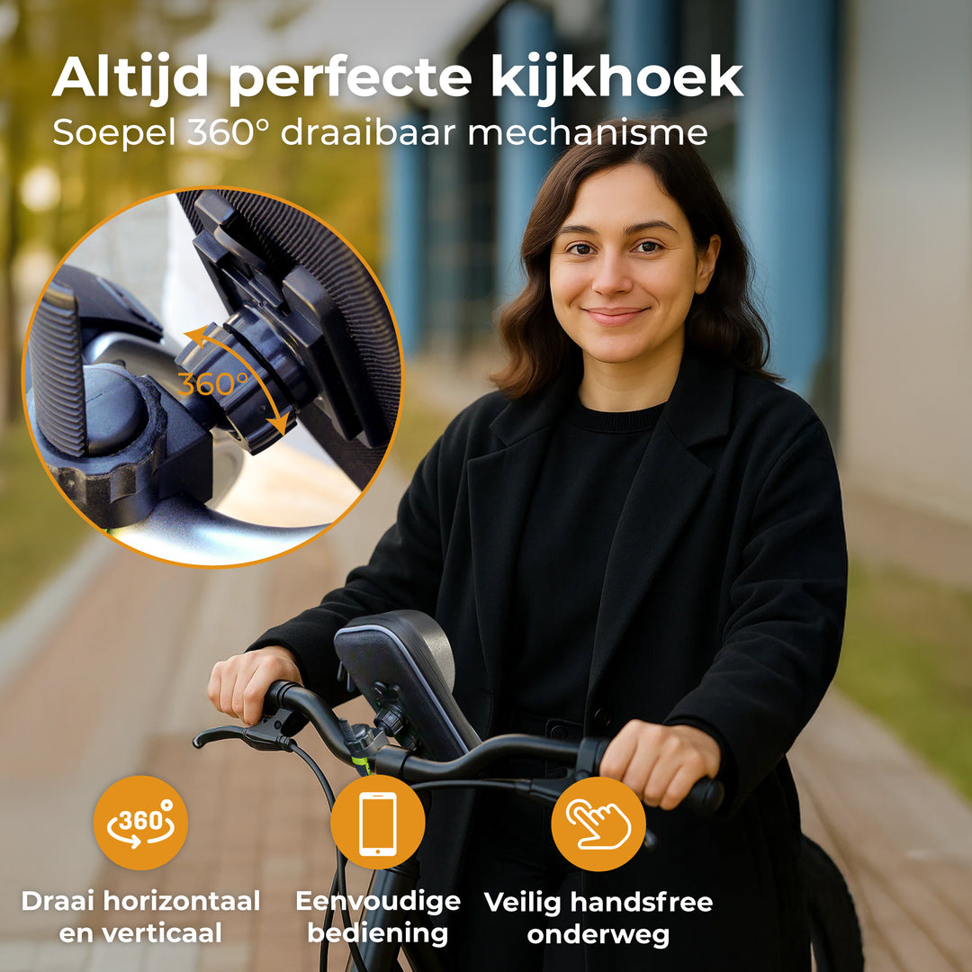 Telefoonhouder voor Fiets Waterdicht