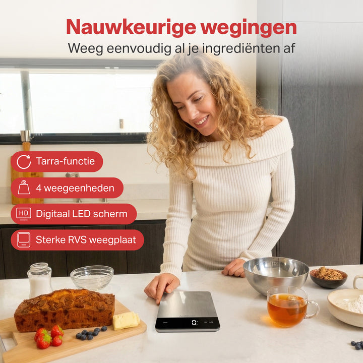 Keukenweegschaal Digitaal