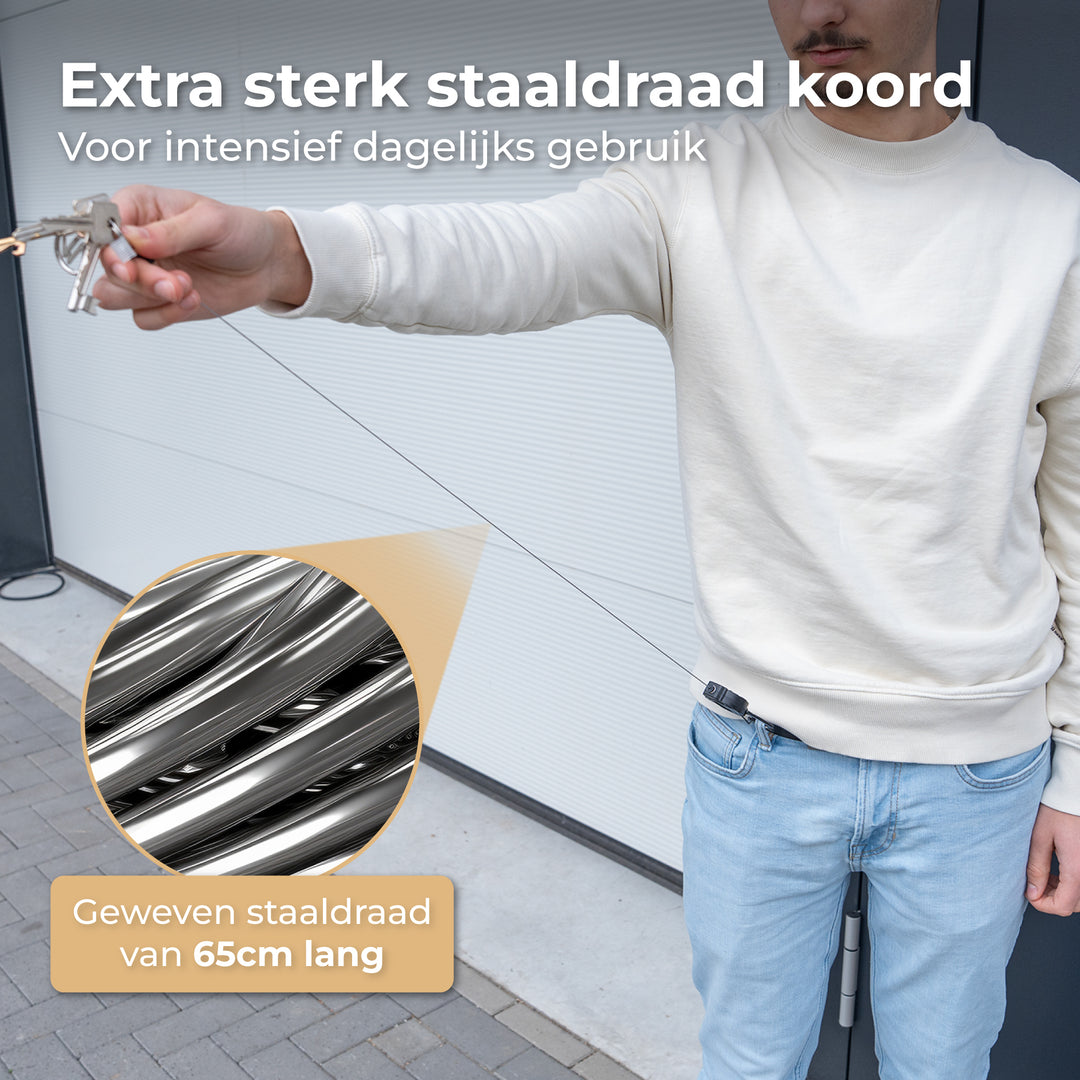 Uitrekbare Sleutelhanger