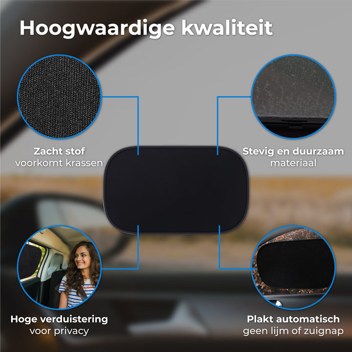 Zonnescherm voor Auto - 2 Stuks