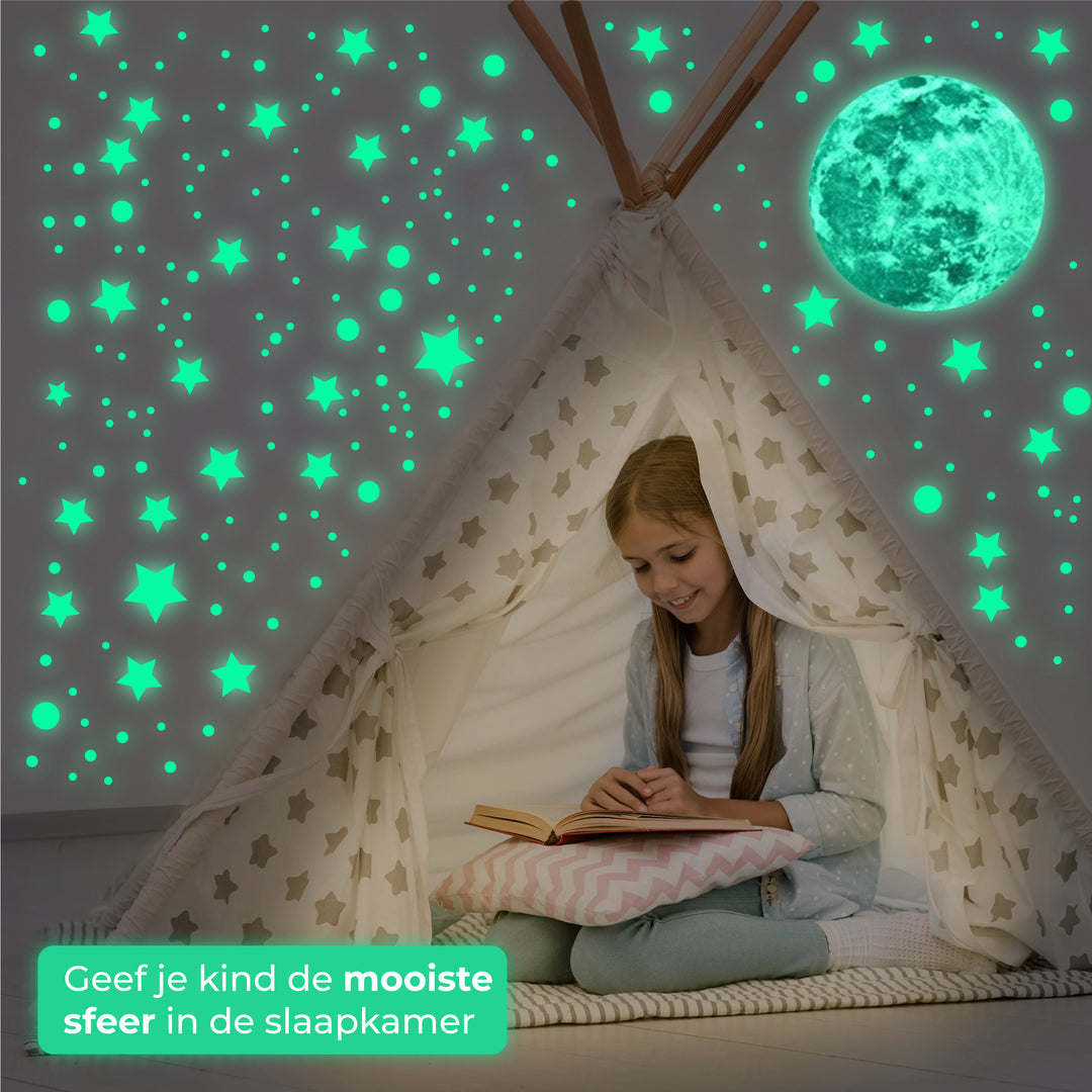 Glow in the Dark Sterren - 442 Stuks