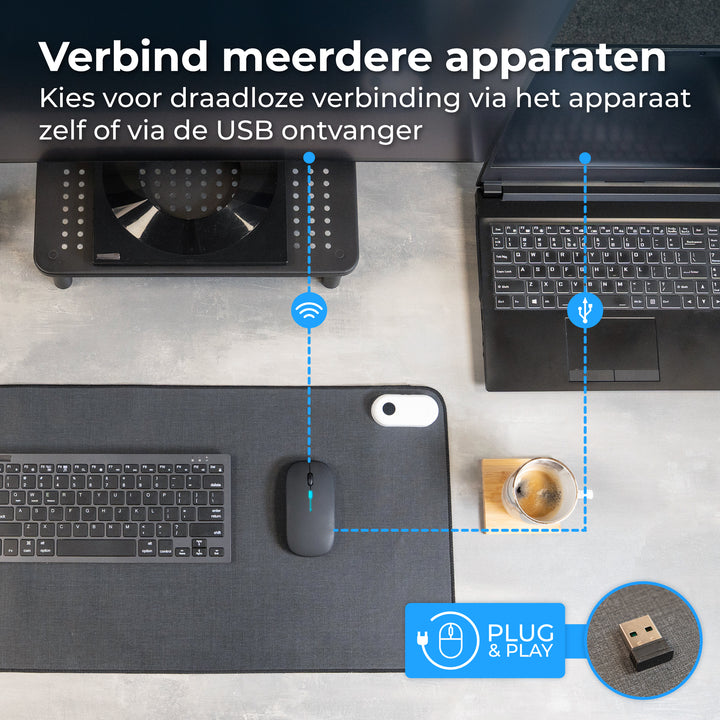 Bluetooth Muis - Ambidextrous