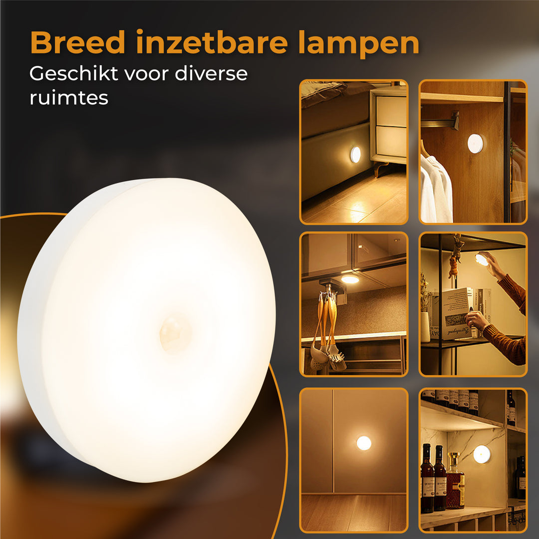 Draadloze Ledlamp - 2 Stuks