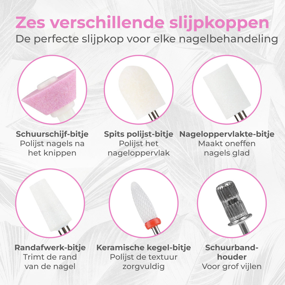 Electrische Nagelvijl Set