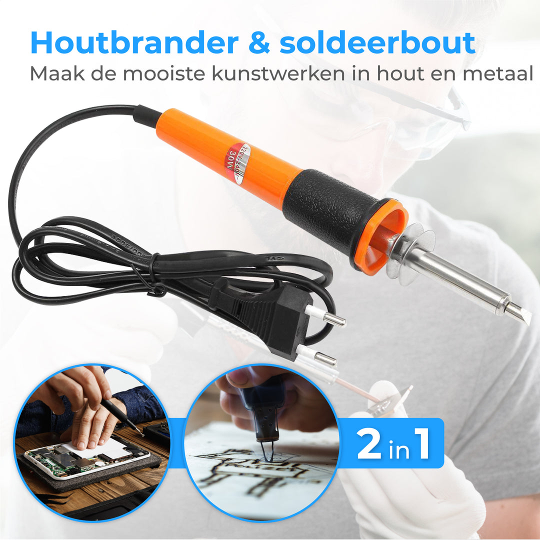 Houtbrander - Set
