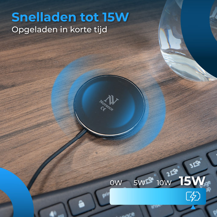 Draadloze Oplader 15W USB-C