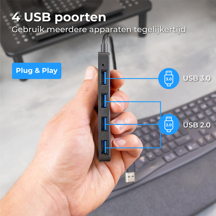 USB HUB 3.0 - 4 Poorten