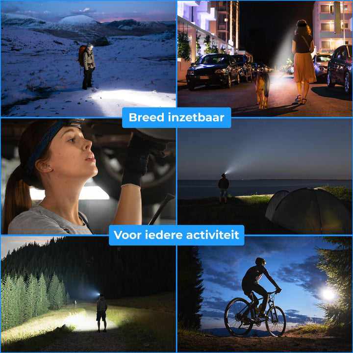 Hoofdlamp LED - Oplaadbaar