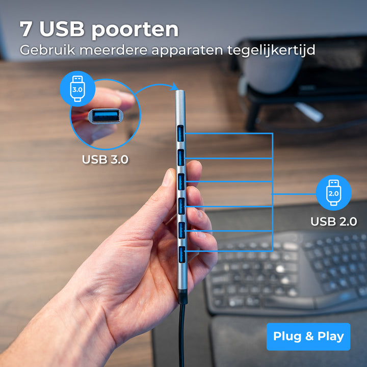 USB HUB 3.0 - 4 Poorten