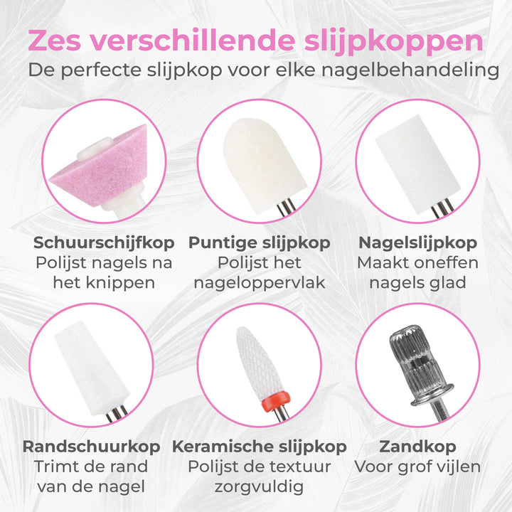 Electrische Nagelvijl Set