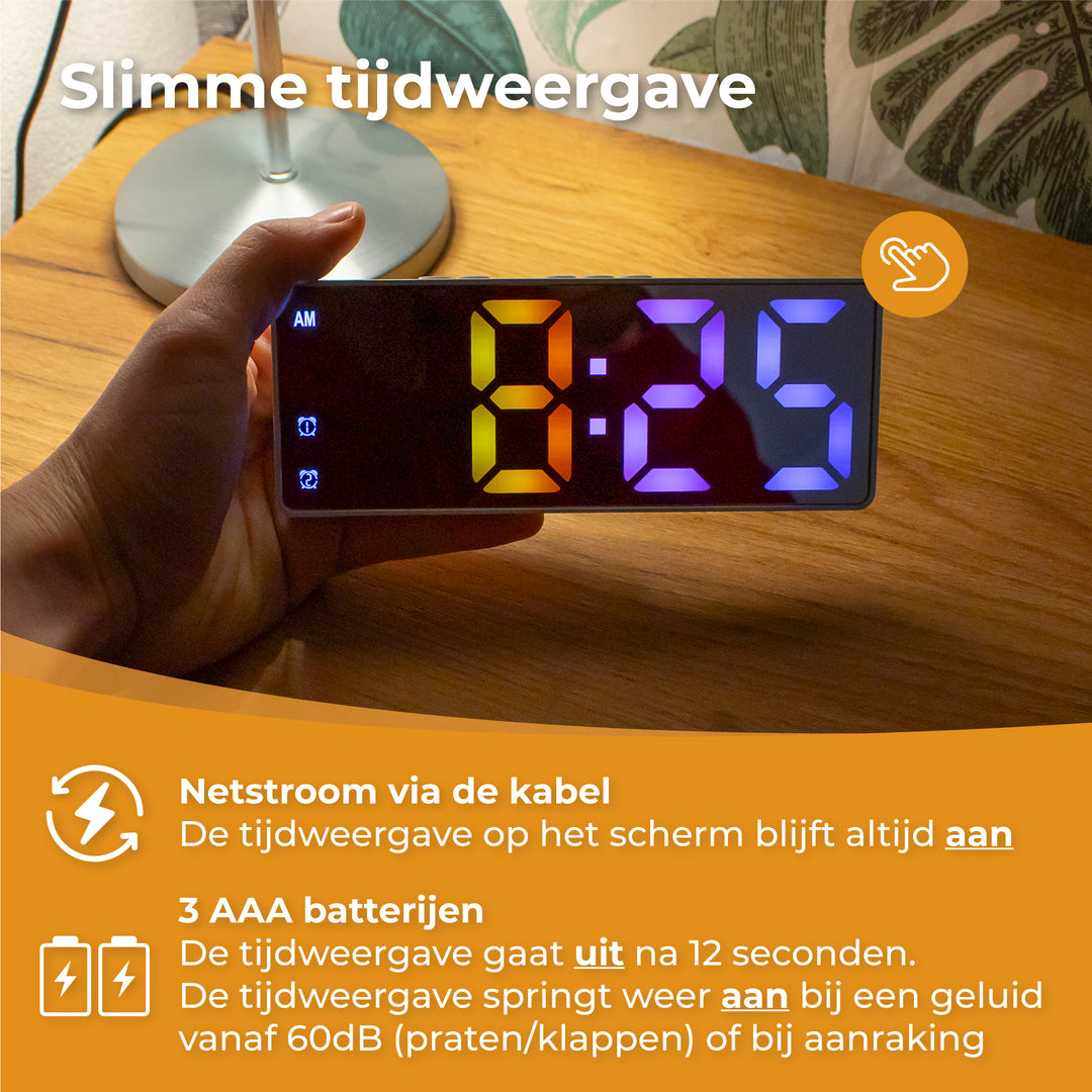 Digitale Wekker Kleur Display