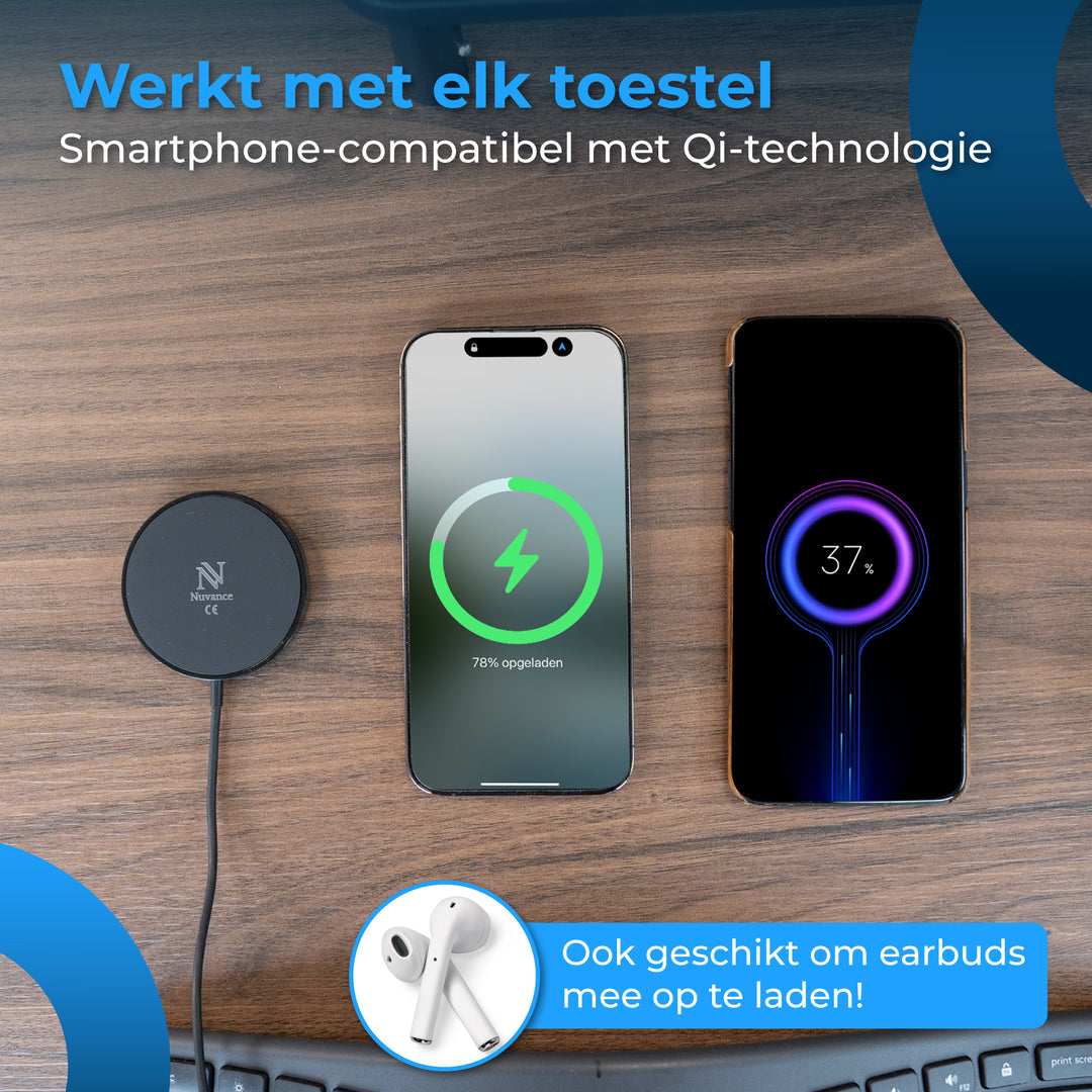Draadloze Oplader 15W USB-C