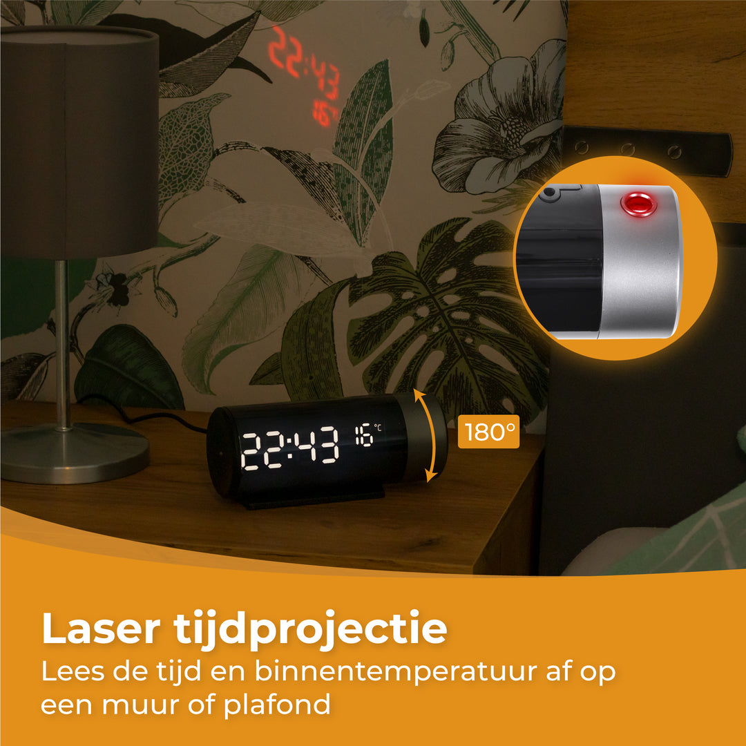Digitale Wekker - met Projectie