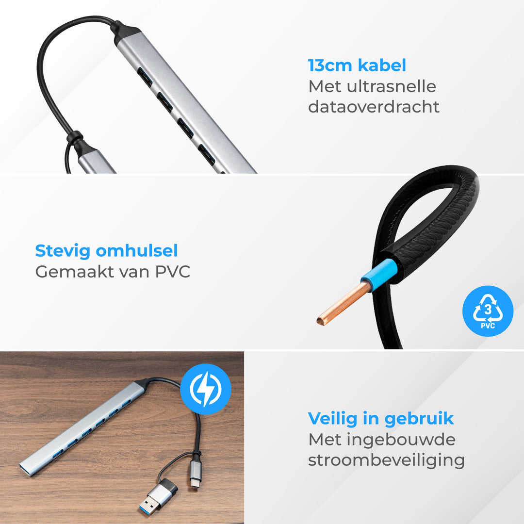 USB HUB 3.0 - 4 Poorten