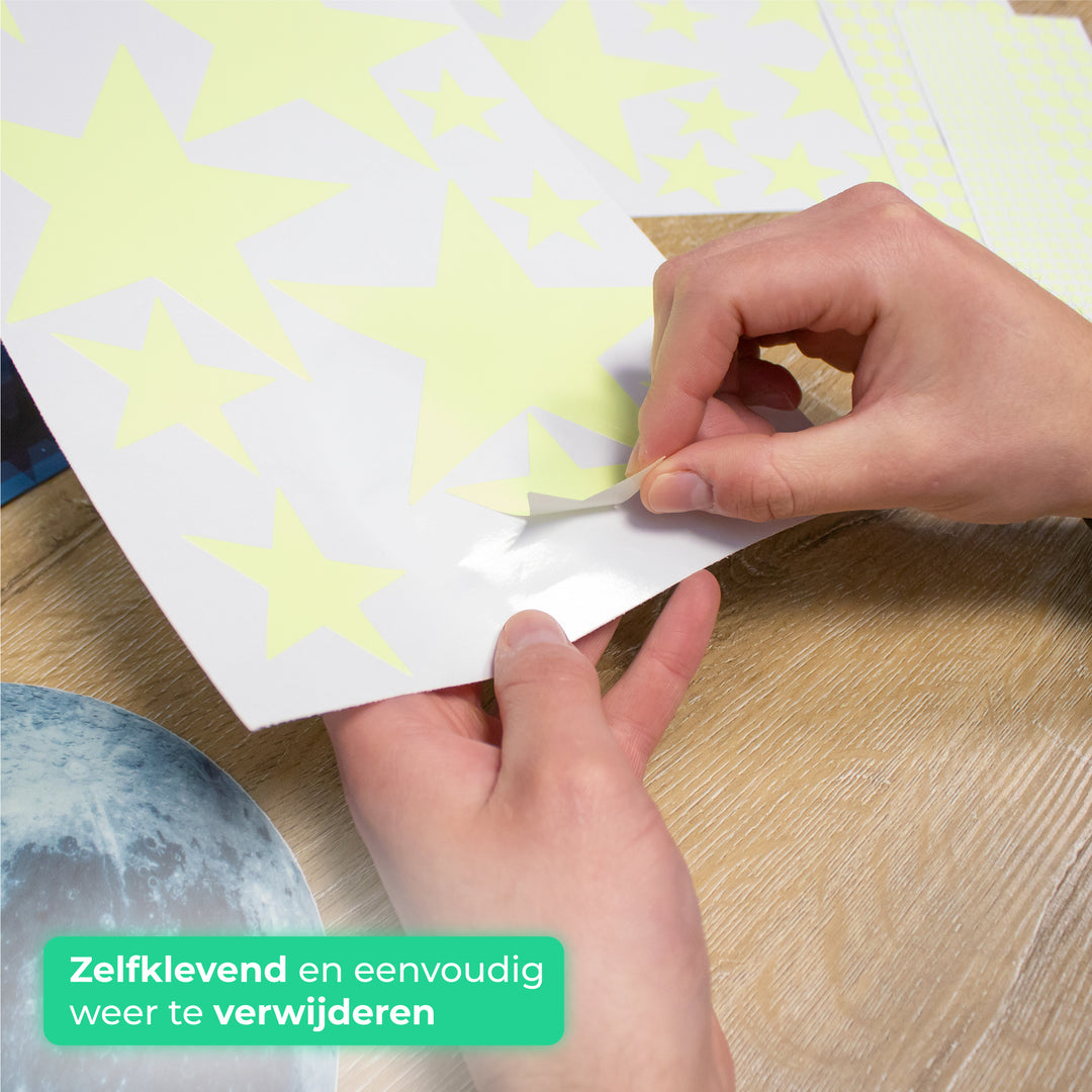 Glow in the Dark Sterren - 442 Stuks