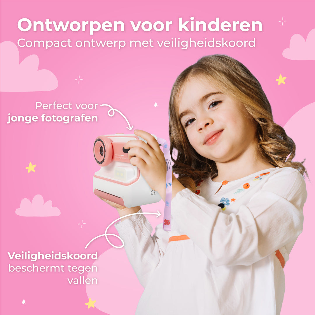 Kindercamera met Foto Print Functie