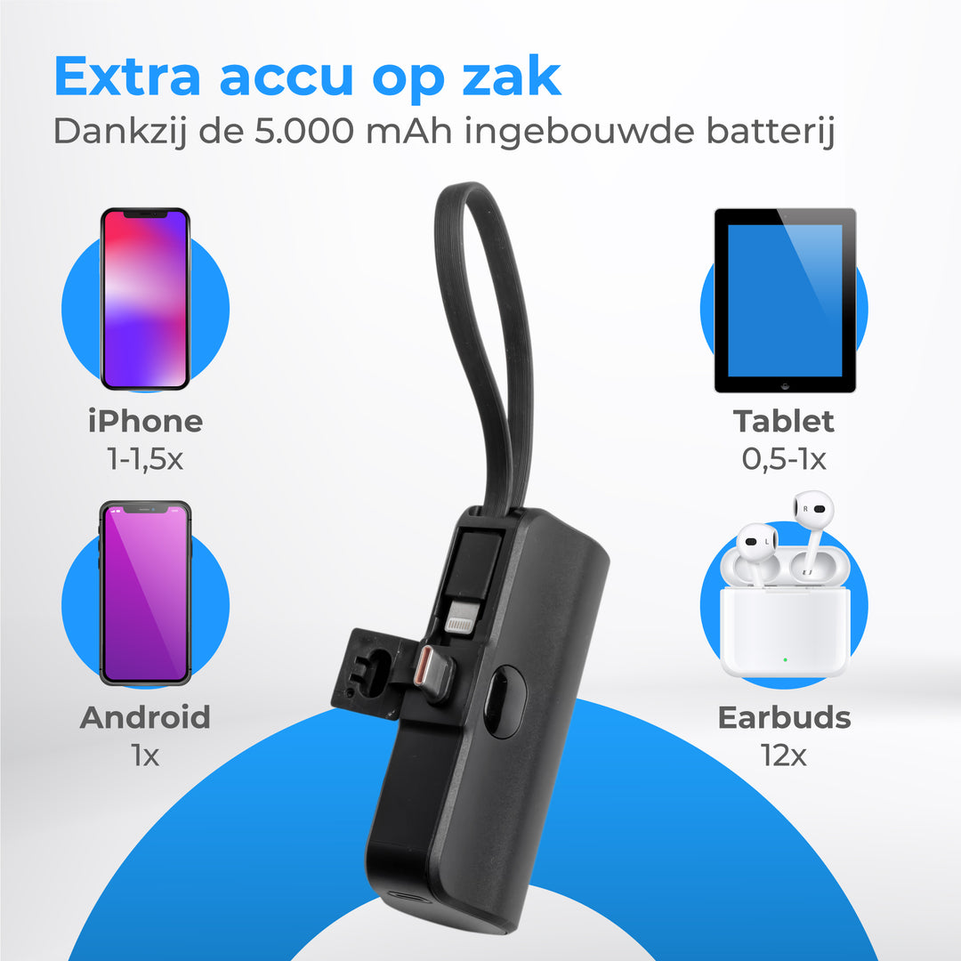 Mini Powerbank 5000 mAh