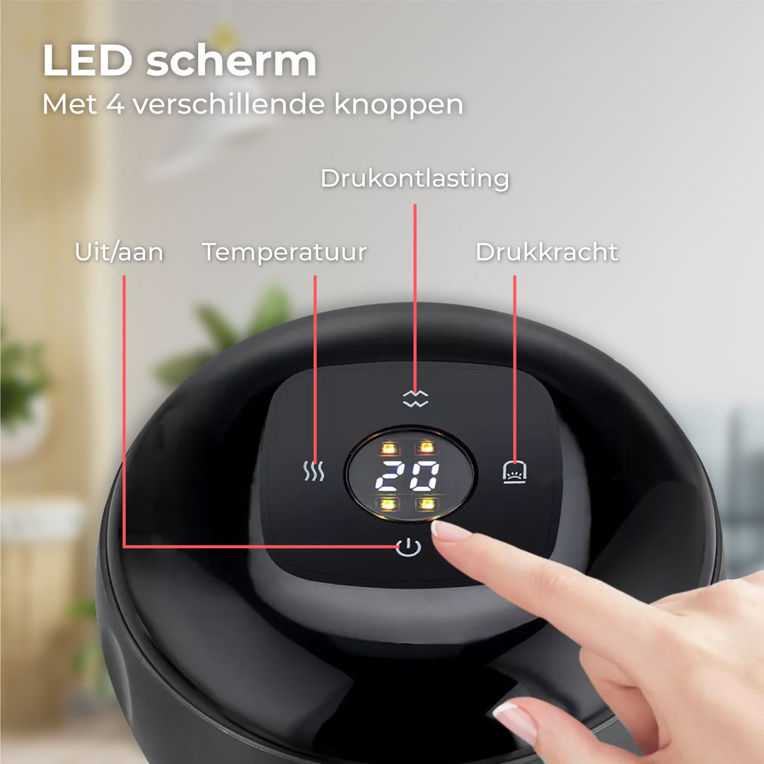 Elektrische Cupping Cup - Zwart