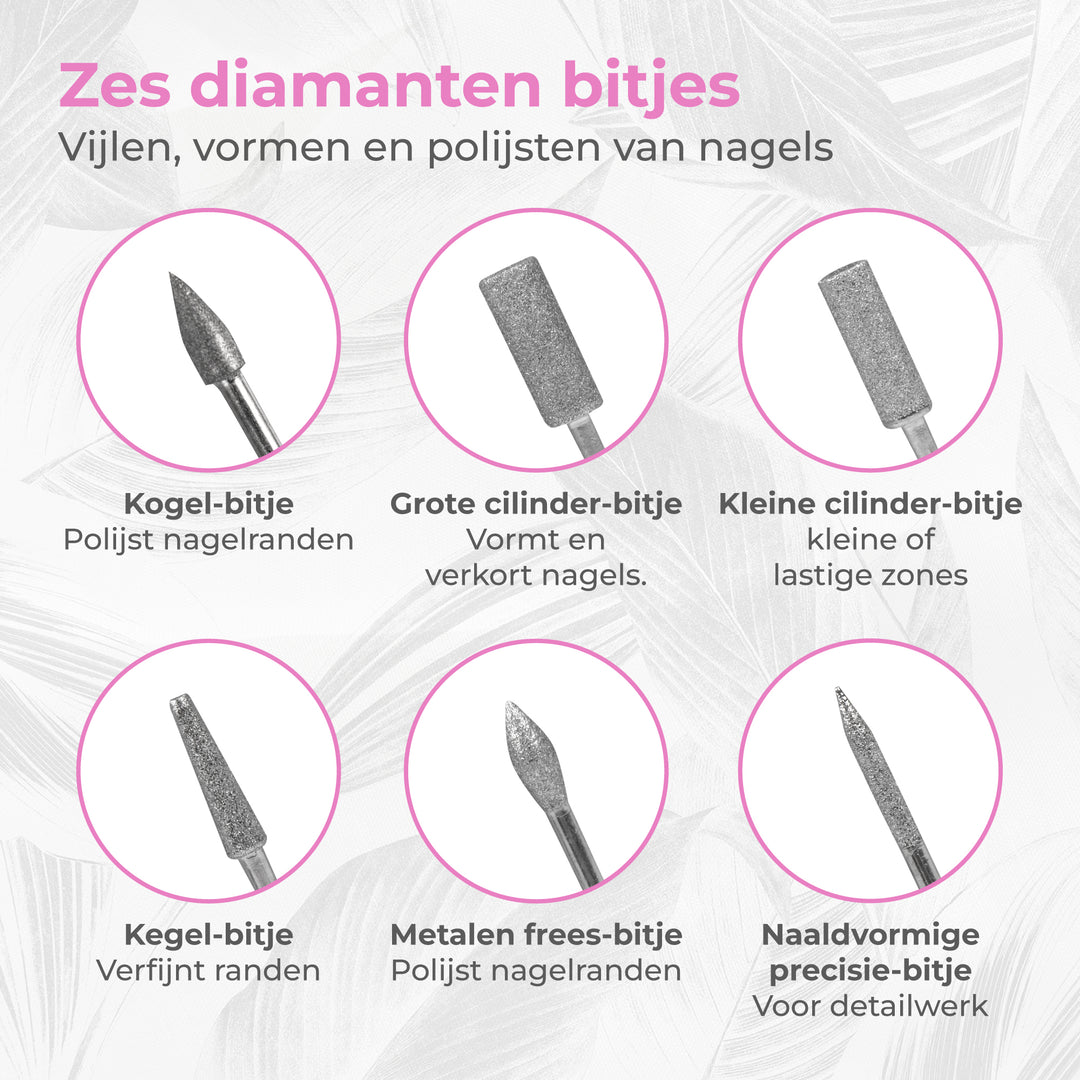 Electrische Nagelvijl Set