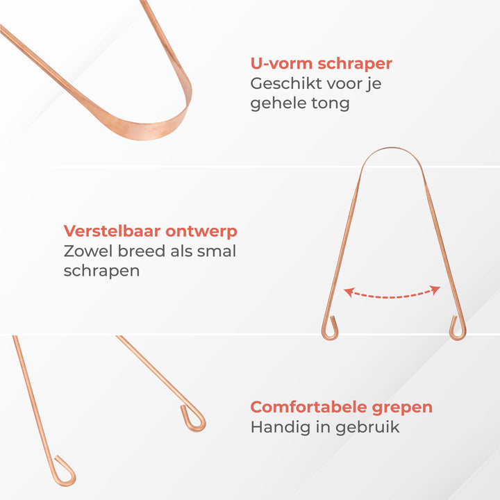 Tongschraper - Koper