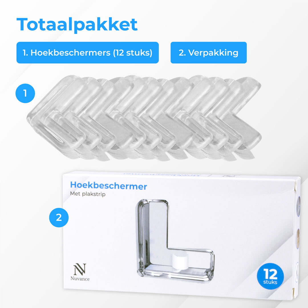 Hoekbeschermer - 12 Stuks