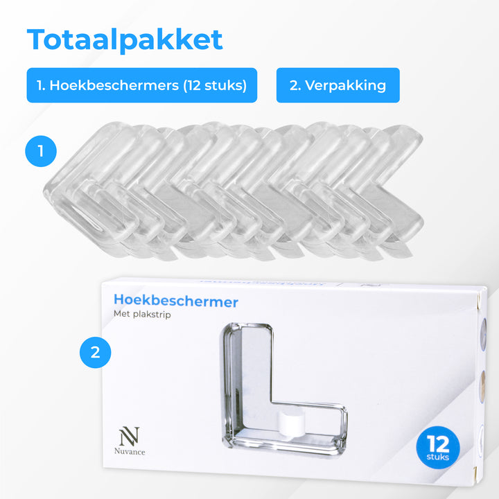 Hoekbeschermer - 12 Stuks