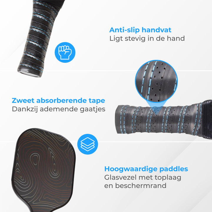 Pickleball Set - Glasvezel