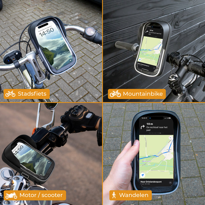 Telefoonhouder voor Fiets Waterdicht