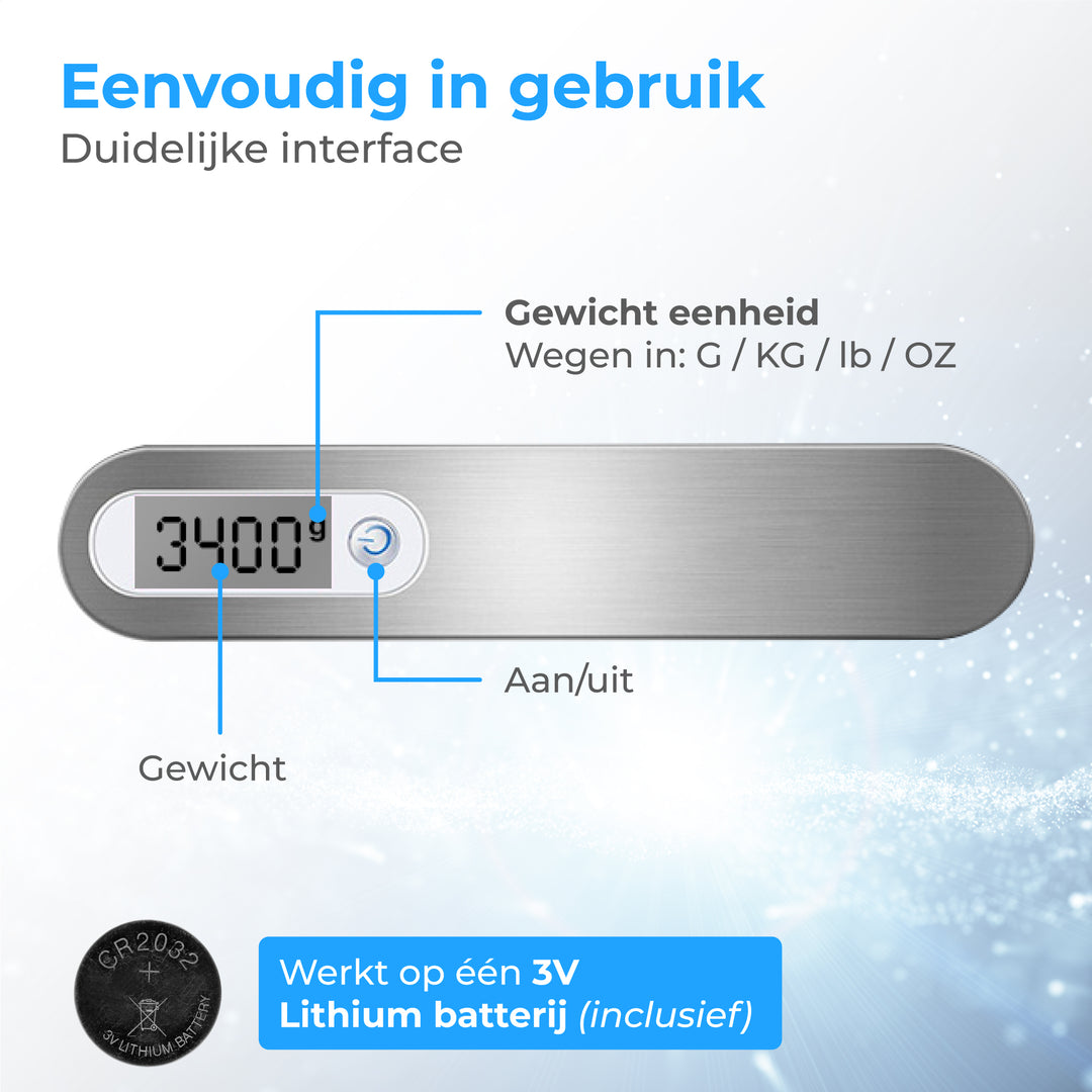 Kofferweegschaal - Digitaal