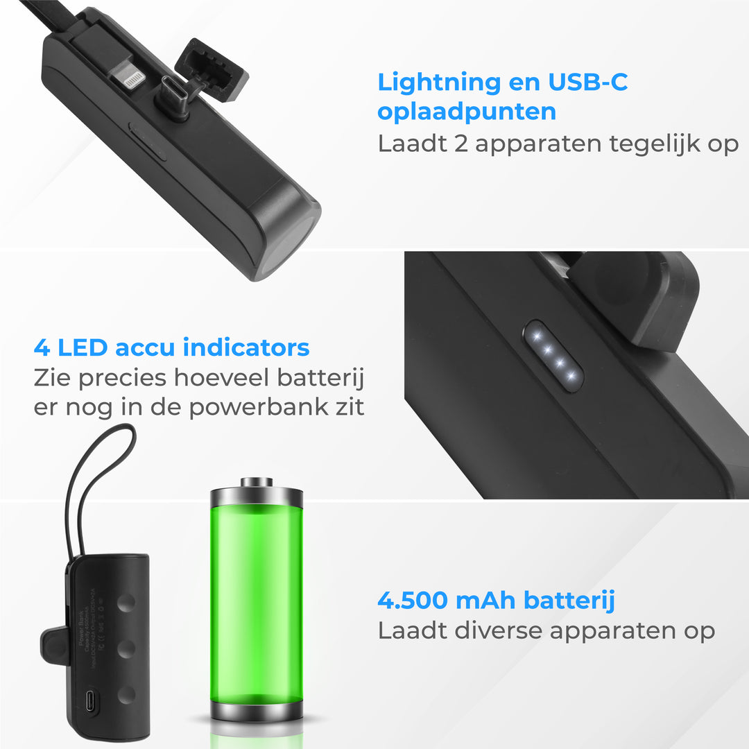 Mini Powerbank 4500 mAh