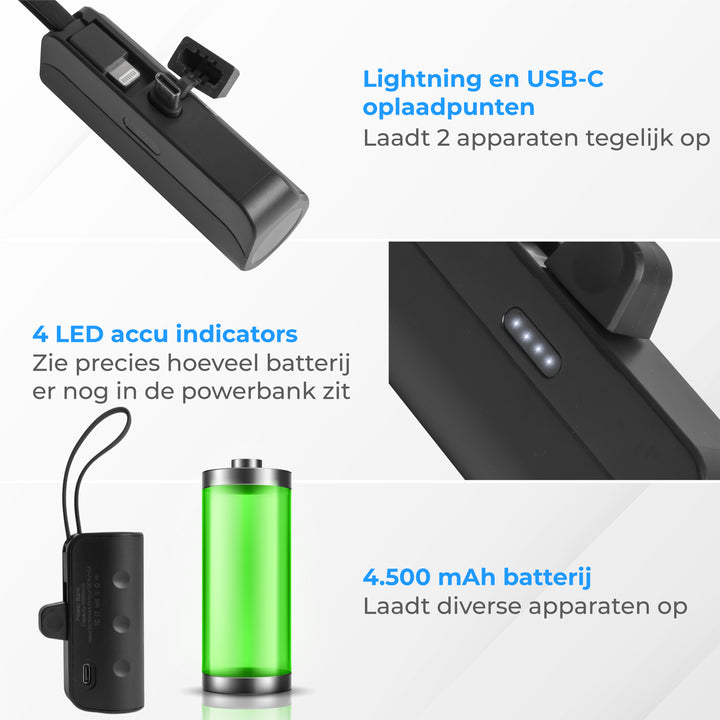 Mini Powerbank 4500 mAh