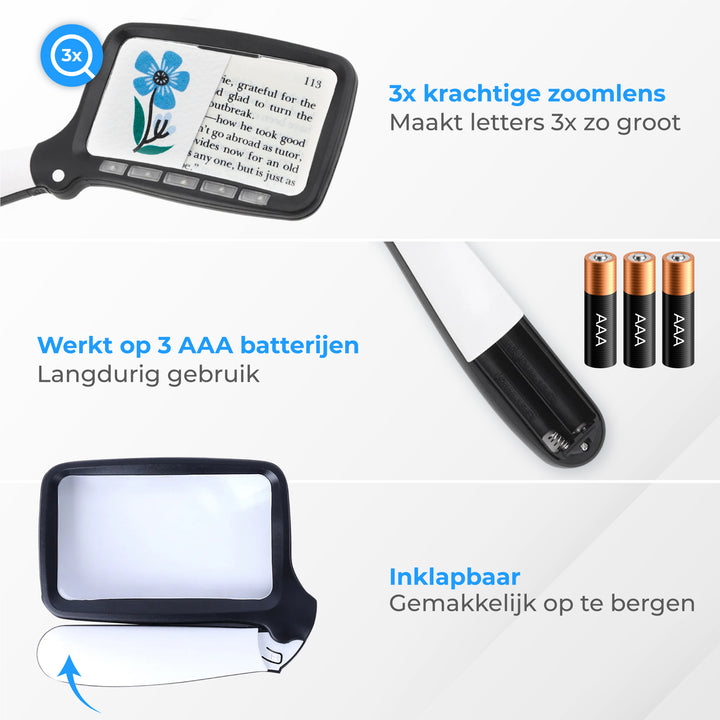 Vergrootglas met Verlichting