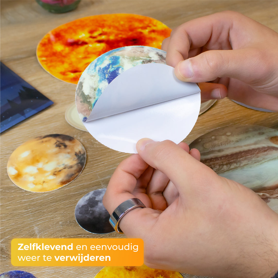 Glow In The Dark Planeten - 10 Stuks