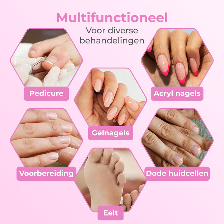 Electrische Nagelvijl Set