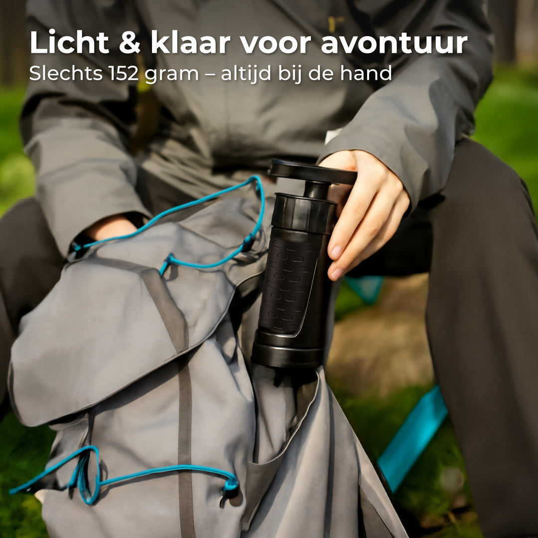 Waterfilter met Pomp