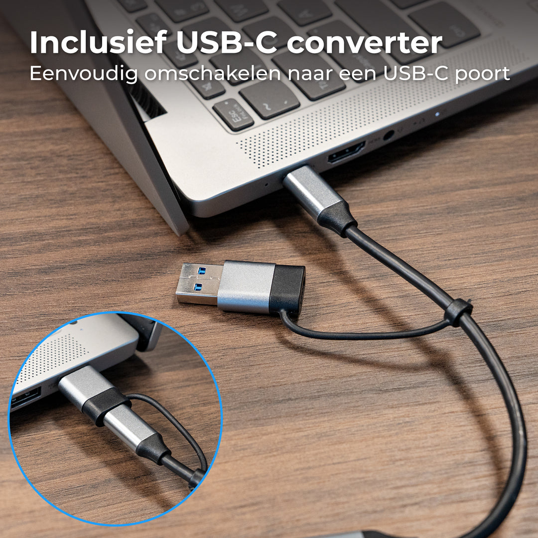USB HUB 3.0 - 4 Poorten