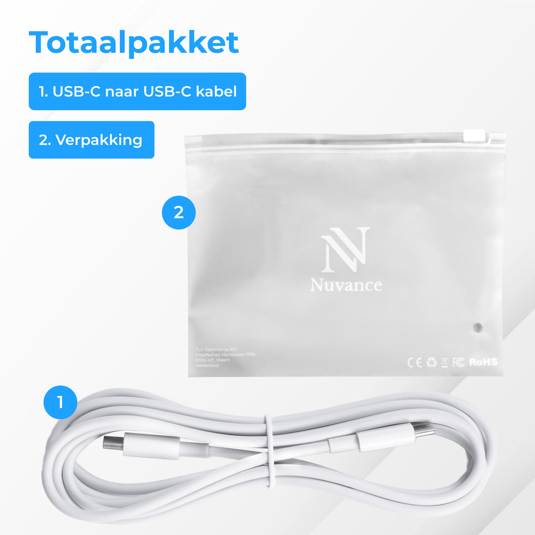 USB C naar USB C Kabel