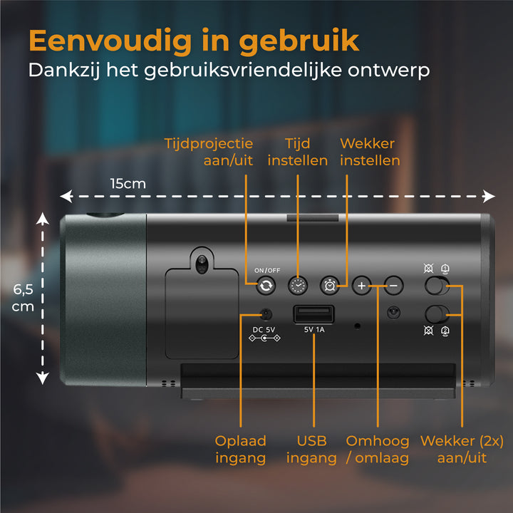 Digitale Wekker - met Projectie