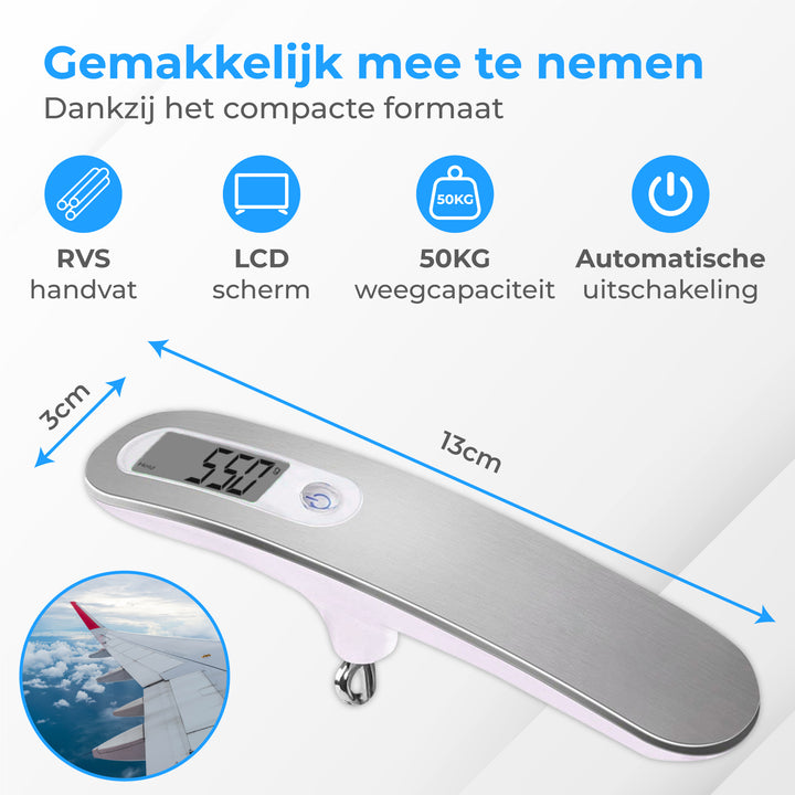 Kofferweegschaal - Digitaal