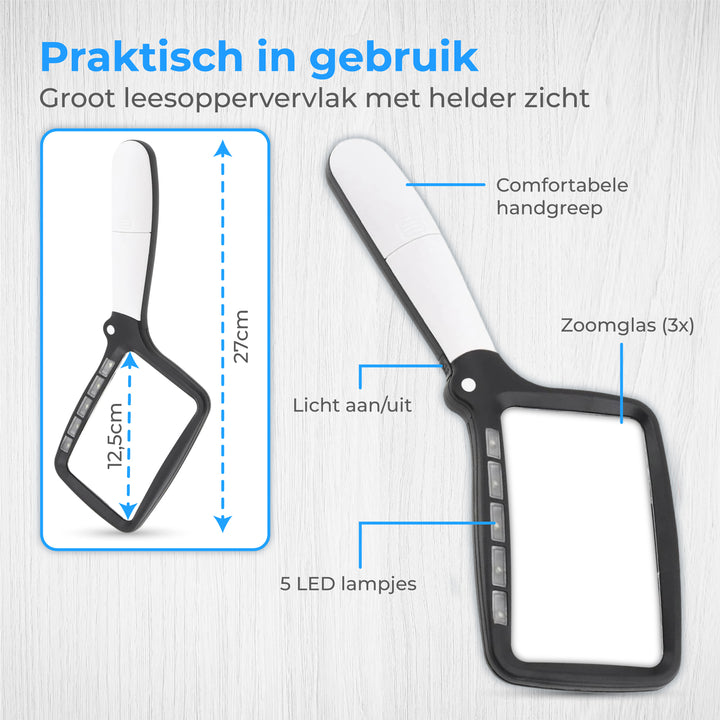 Vergrootglas met Verlichting