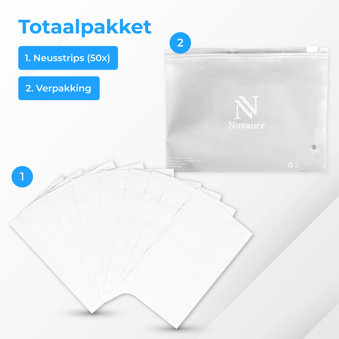 Neusstrips - 50 Stuks