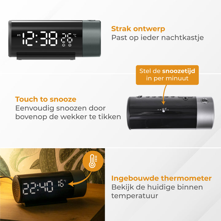 Digitale Wekker - met Projectie