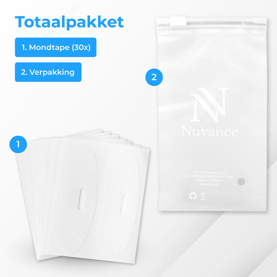 Mondtape - 30 Stuks