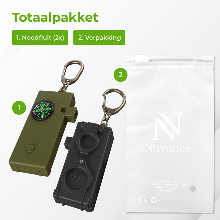 4-in-1 Noodfluit 2 stuks