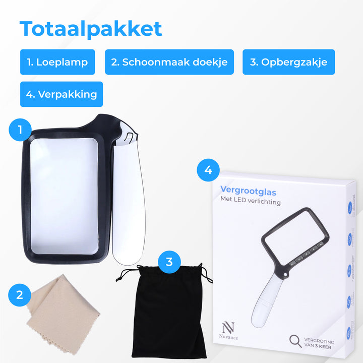 Vergrootglas met Verlichting