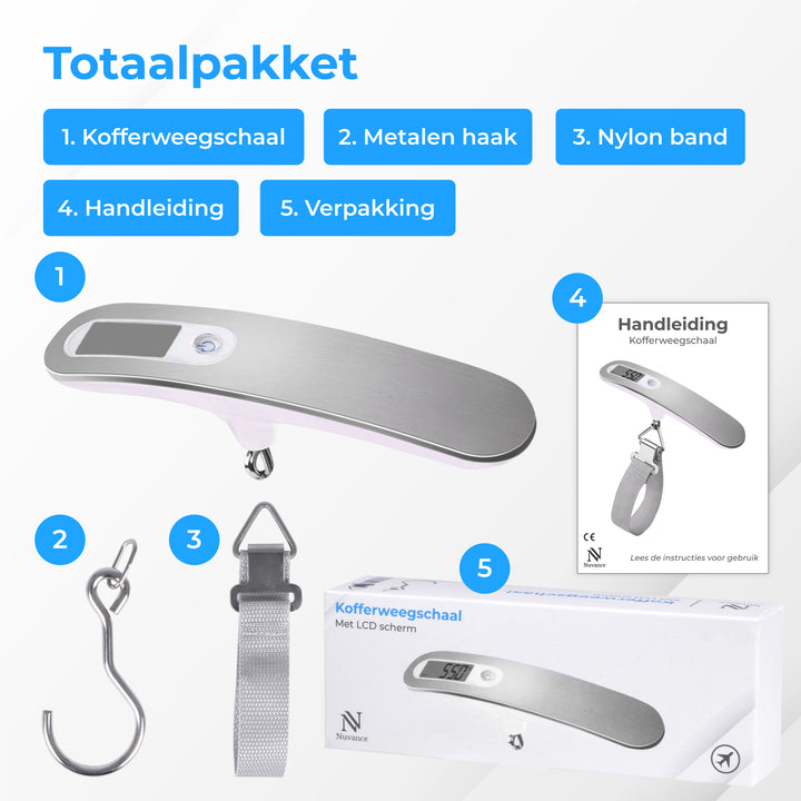 Kofferweegschaal - Digitaal
