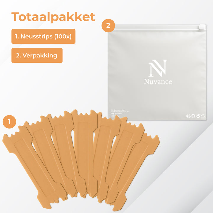 Neusstrips - 100 Stuks